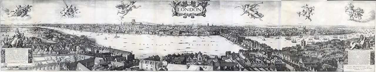 London From Bankside - 1647